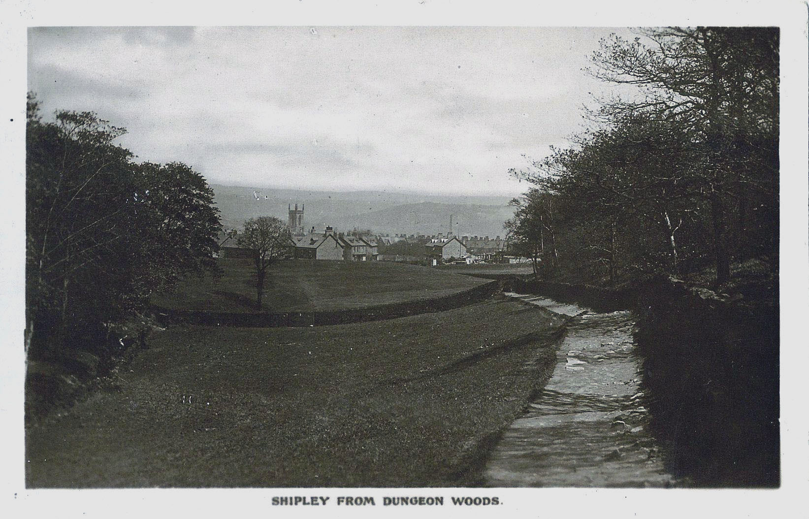 Photo of area which is now Avondale road